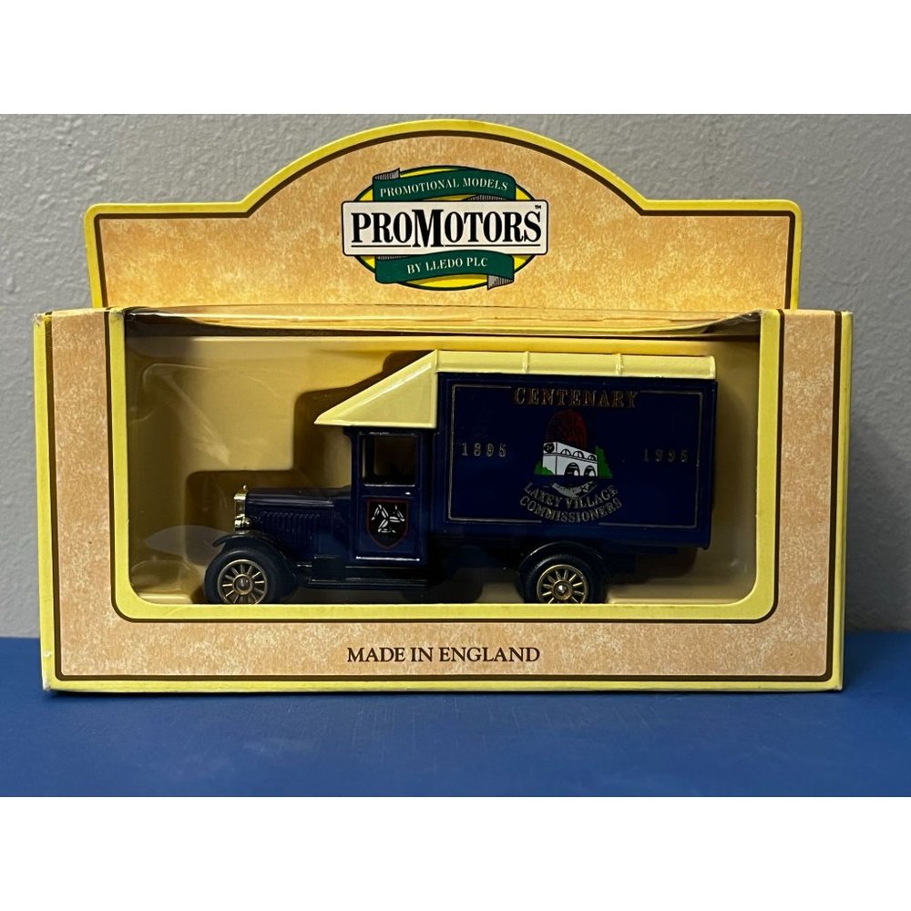 Vintage LLEDO Diecast Laxey Village Commissioners Morris Truck  SP52002